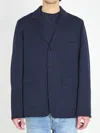 Gucci Web Jacket In Blue