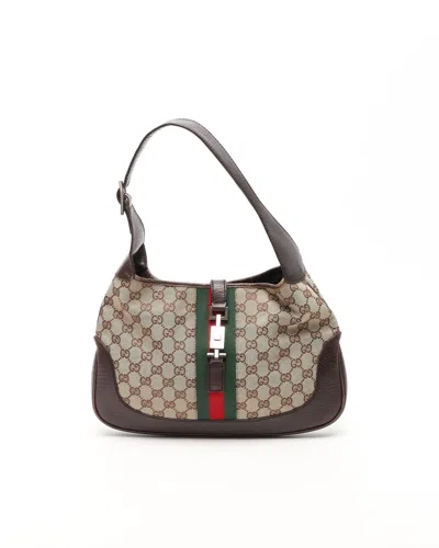 Gucci Web Jackie Bag In Multi