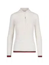 Gucci Cashmere And Silk Polo T-shirt In White