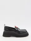 Gucci Women's Loafer With Web In Black