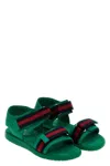 Gucci Web Ribbon Sandals