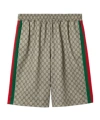 Gucci Gg Bermuda Shorts In Nude