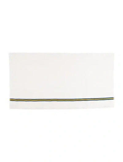 Pre-owned Gucci Web Sports Towel In Blue