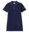 Gucci Web Stripe Cotton-blend Polo Dress