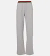 Gucci Horizontal Stripe Sweatpants In Grey