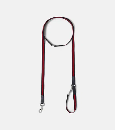 Gucci Web Stripe Dog Leash