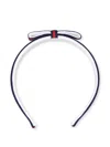 Gucci Web Fabric Headband In Red