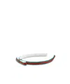 Gucci Web Stripe Headband In White