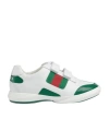 Gucci Web Sneaker In White