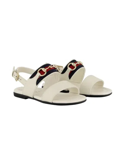 Gucci Web-stripe Sandals