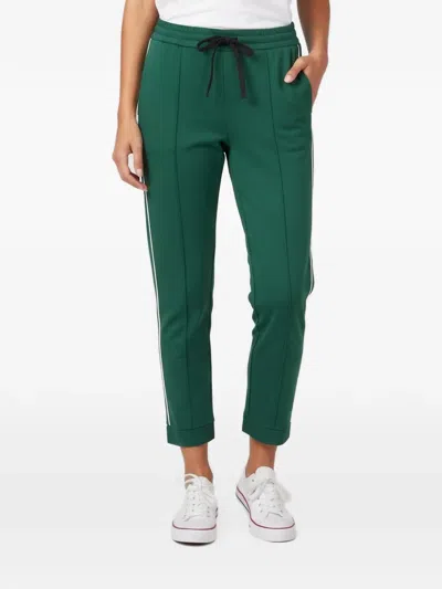 Pre-owned Gucci Web Stripe Track Pants In Green
