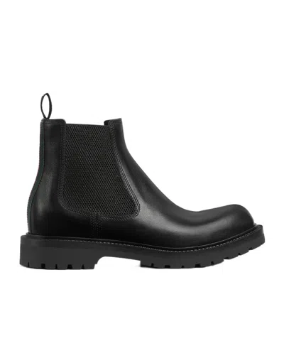 GUCCI GUCCI WEB DETAILED BOOTS
