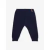 Gucci Web Stripes Cuffed Cotton Jogging Bottoms 6-36 In Dark Night Sky/mix