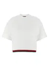 Gucci Web Cropped T-shirt