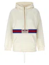 Gucci Sweatshirt Aus Baumwolljersey Mit Web In White