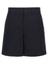 Gucci Web Tape Shorts In Ink