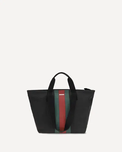 Gucci Web Tote Bag In Black