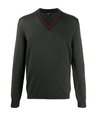 Gucci Web-trim Jumper In Black