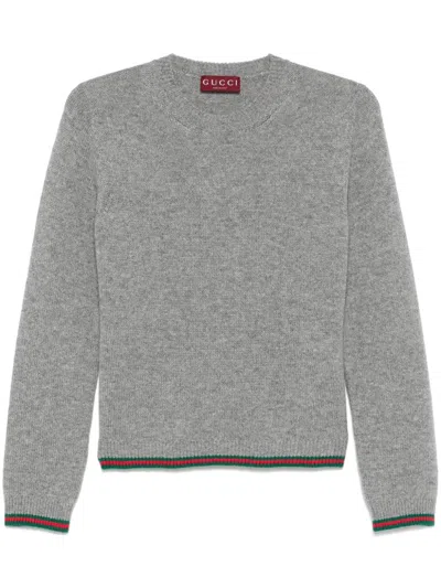 GUCCI WEB-TRIM SWEATER