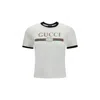 Gucci Web T-shirt In White