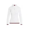 Gucci Cashmere And Silk Polo T-shirt In White