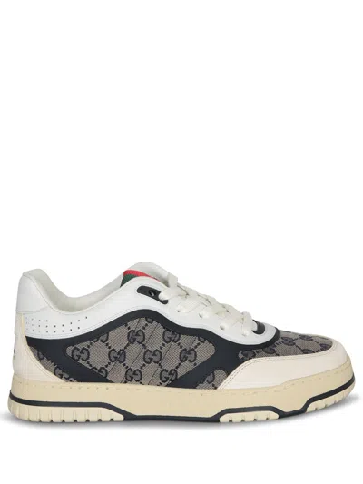 GUCCI WEBER GG BLUE-WHITE SNEAKERS