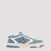 Gucci Denim Sneakers With Monogram Pattern In Multi