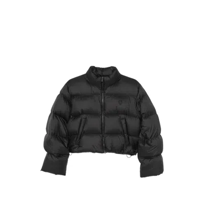 Gucci Web-stripe Quilted Jacket In Black
