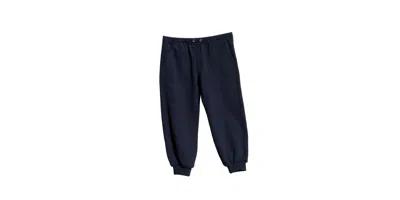 Gucci Web-stripe Track Pants In Blue
