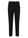 Gucci Welt-pocket Wool Trousers In Black