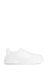 Gucci Gg Embossed Low-top Sneakers In White
