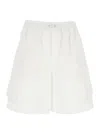 Gucci Web Bermuda Shorts In Multicolor