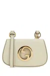 Gucci White Blondie Mini Shoulder Bag In White