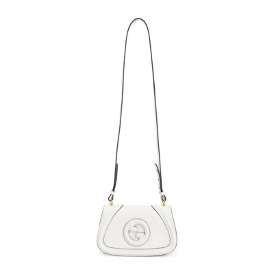 Gucci White Blondie Mini Shoulder Bag