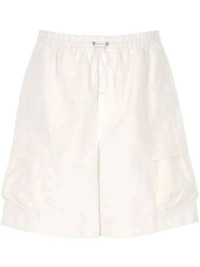 Gucci White Cotton Bermuda