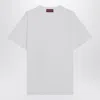 Gucci Cotton Jersey Top Crew Neck Short Sleeves In White