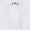 Gucci White Cotton Polo Shirt In White