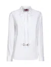Gucci Morsetto Horsebit-embellished Shirt In White