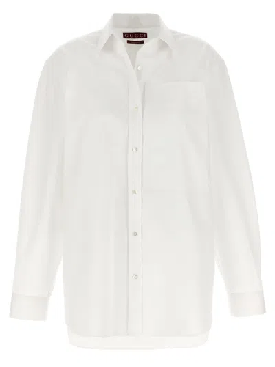 GUCCI WHITE COTTON SHIRT