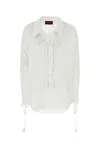 Gucci Women White Cotton Shirt In White