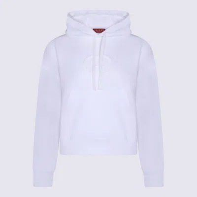 GUCCI WHITE COTTON SWEATSHIRT