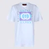 Gucci Women Logo Cotton T-shirt In White