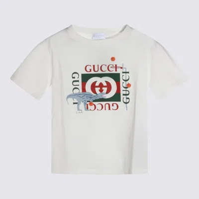 Gucci Kids' White Cotton T-shirt