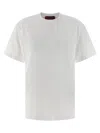 Gucci Incrocio Gg T-shirt White In Multi