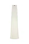 Gucci Long Crepe Dress Back Detail