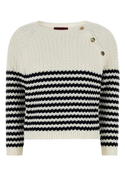 GUCCI WHITE CREWNECK PULLOVER