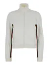 Gucci Jersey Drill Jacket With Web In Multicolor