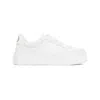 GUCCI WHITE GG TEXTILE SUPREME CHUNKY B SNEAKERS