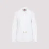 Gucci Morsetto Horsebit-embellished Shirt In White