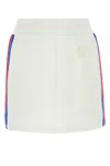 Gucci White Jersey Mini Skirt